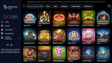 ᐈ Griffon Casino Review 2024 